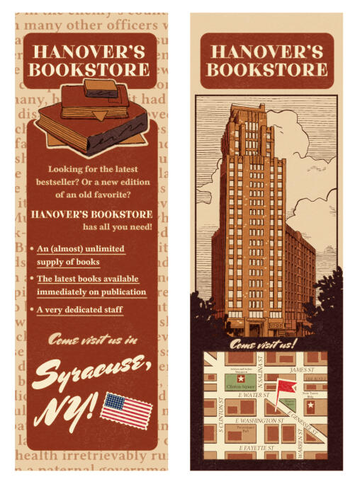 Bookmark illustrations for Lowbirth Games on This Bed We Made project, 2022