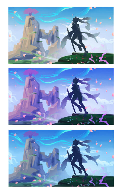 Color explorations, 2021